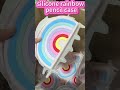 Discover our silicone rainbow pencil case#B2BStationery #B2BMarketing #StationeryWholesale #Rainbow