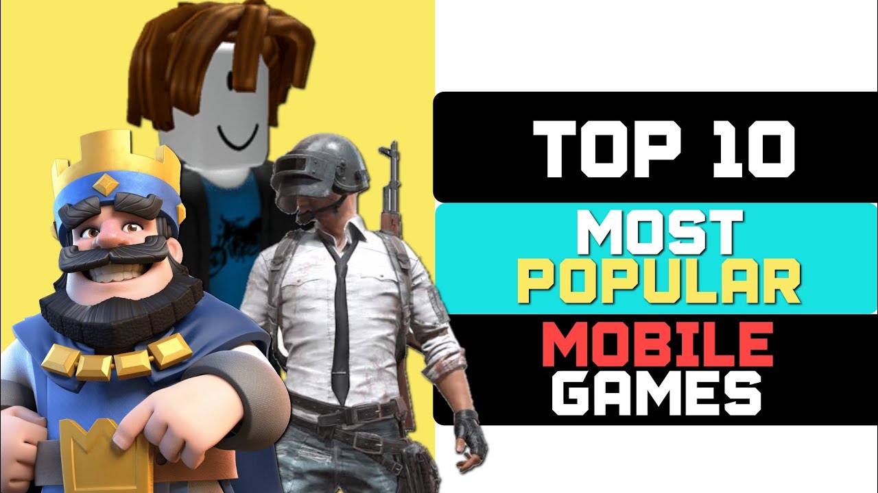 TOP 10 Most Played Online Mobile Games Of All TIME! [Part 1] YouTube