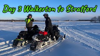 Our 3 Day Saddlebag Snowmobile Experience - Day 3 (Final)