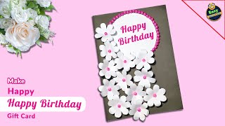 How To Make Beautiful Birthday Card, Birthday Greeting Card For Best Friend, Handmade Birthday Card,