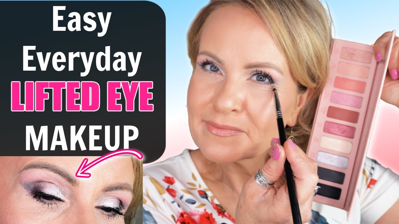 EASY EVERYDAY EYESHADOW TUTORIAL For Beginners Downturned Eyes YouTube