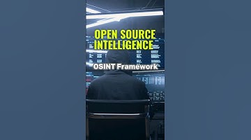 OSINT Framework And Sources of Information #osint #shorts #educationalvideo