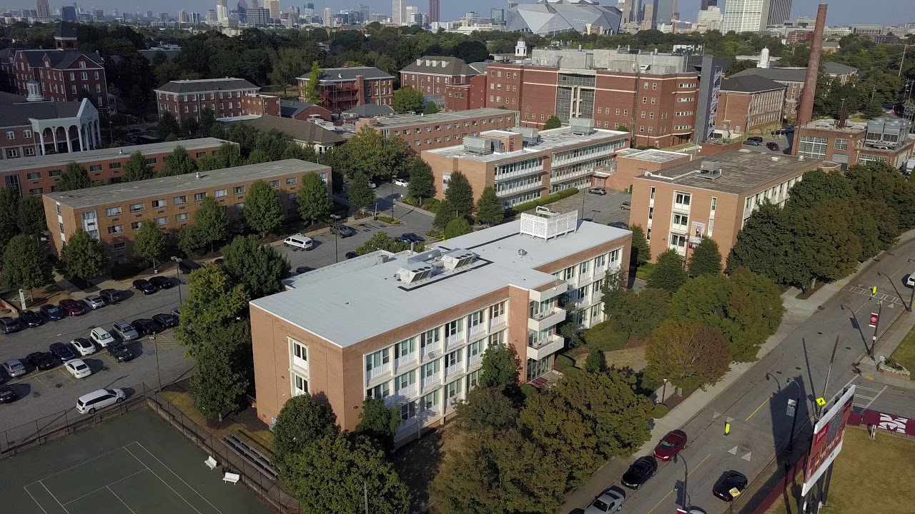 Morehouse College's Wheeler Hall Reroof Aerials, 2019 YouTube