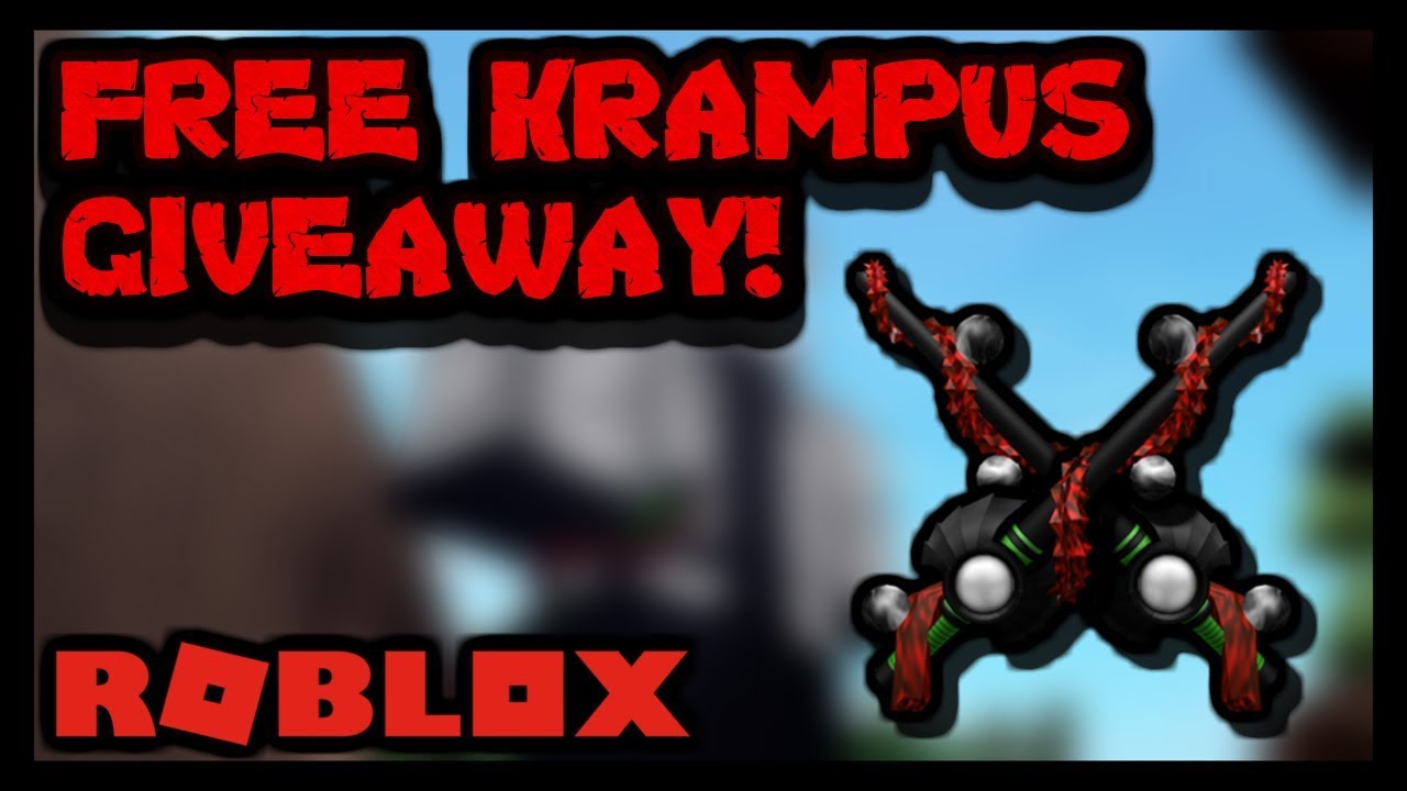 How To Get A Free Krampus In Roblox Assassin Giveaway - 