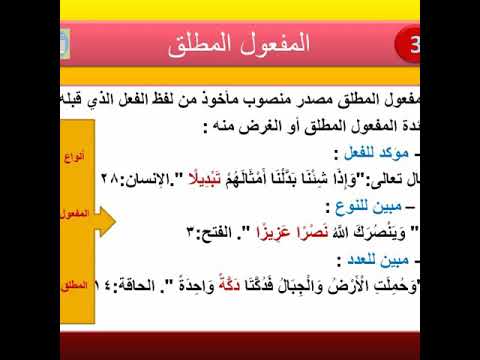 نشيد المفعول المطلق