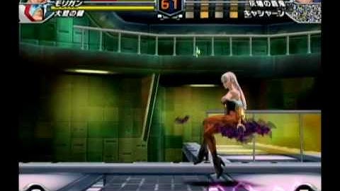 Tatsunoko VS Capcom - Ken the Eagle & Morrigan - Arcade Mode (Part 1 of 3)