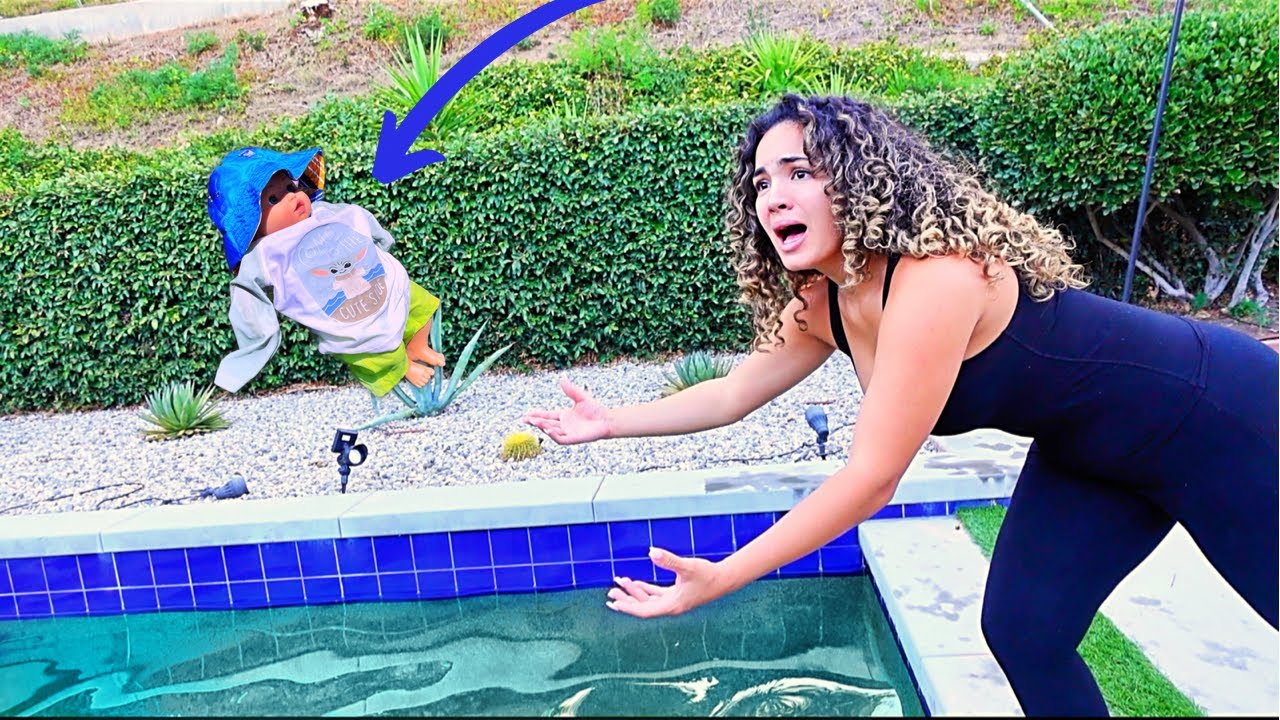 Throwing The Baby In The Pool Prank On Wife! * FLOAT TEST! * YouTube
