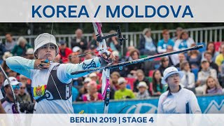 Korea v Moldova - recurve mixed team gold | Berlin 2019 World Cup S4