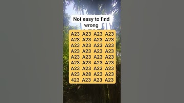 Not easy to find wrong #brainteaser #search #find #shortvideo