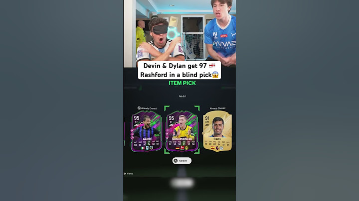 Devin & Dylan get 97 🏴󠁧󠁢󠁥󠁮󠁧󠁿Rashford in a blind pick😱