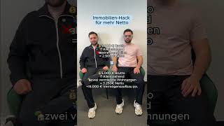 Immobilien-Hack für mehr Netto💸🤑 #immobilien #steuernsparen #netto #gehalt #immobilien