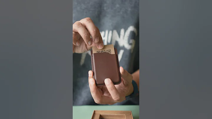 Nomad Leather Mag Wallet for iPhone!