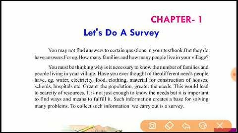 Class-5, E.V.S., lesson-1 Let