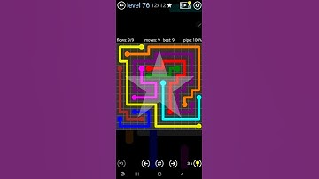 How To Solve Flow Free Extreme Rainbow Pack Level 76 12x12 Board Walk Through Solution Walkthrough