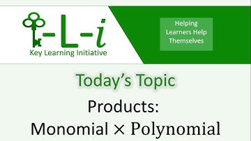 Product of a Monomial with a Polynomial