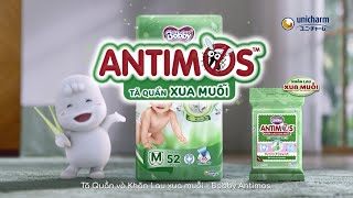 TÃ QUẦN XUA MUỖI BOBBY ANTIMOS - HÀNG RÀO SẢ TỰ NHIÊN, BYE MUỖI 8H - NAY CÓ KHĂN LAU XUA MUỖI!