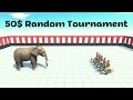 50$ Random Tournament ARBS | Animal Revolt Battle Simulator