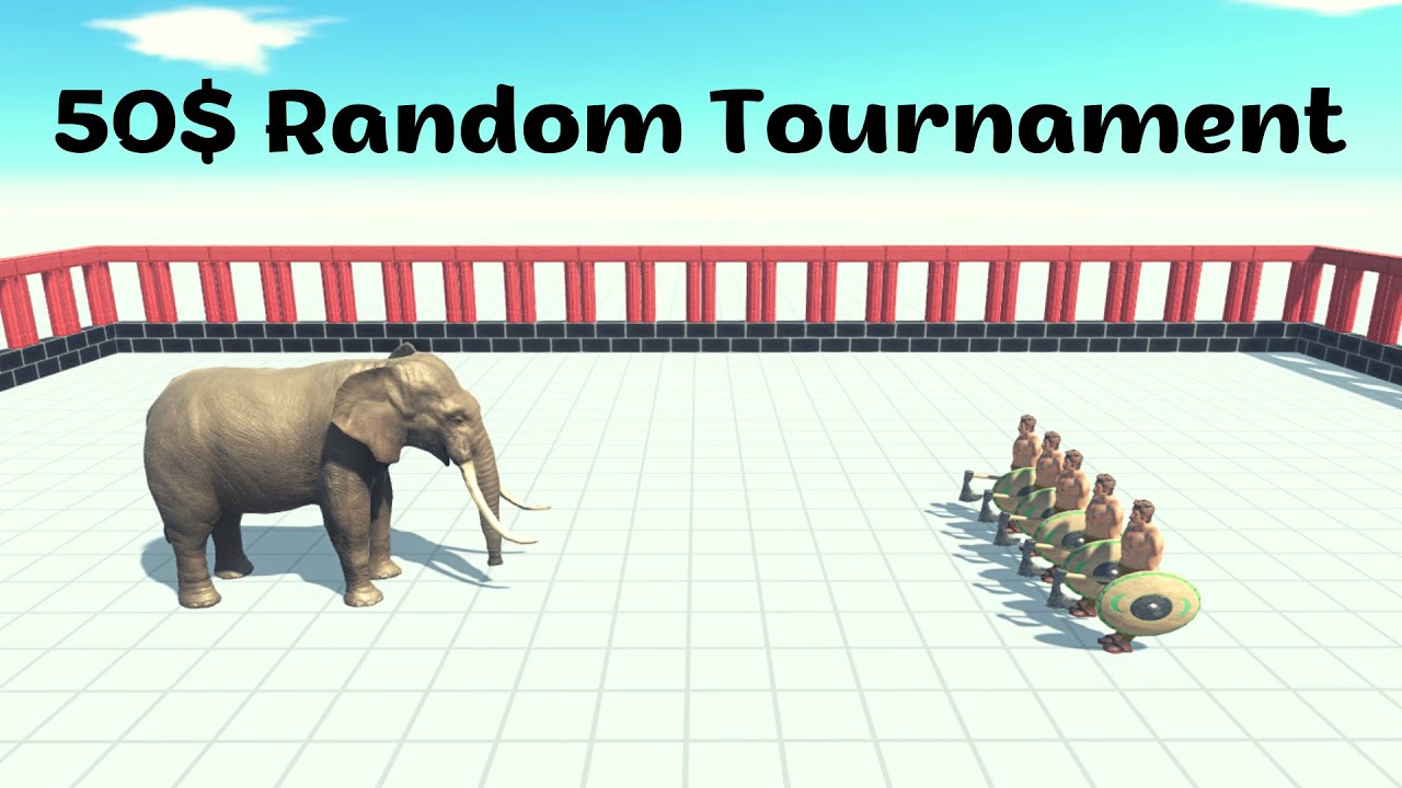 50$ Random Tournament ARBS | Animal Revolt Battle Simulator