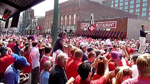 Ole Miss Band Playing "Dixie" on Beale Street