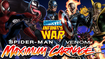 Marvel Infinity War v. 31 OPENBOR - Spiderman/Venom Maximum Carnage Remake Playthrough (4K/60fps)