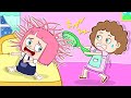 Uri&#39;s 1st Hair Static Experience | Funny Cartoon | Cartoon Videos for Babies | for kids