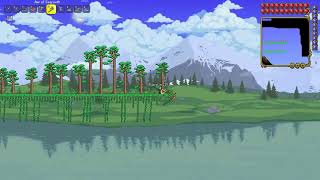 I made a Tree Farm for my Axe Of Regrowth so I could get big woods in Terraria 1.4.4