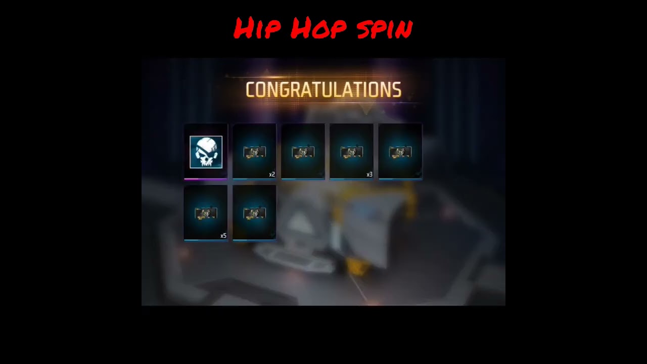 Hip Hop spin | Hall Of Elites Royale Event Free Fire | free fire new event 