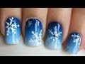 Snowflake Nail Art Tutorial YouTube