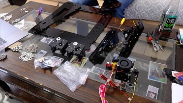 TRONXY 3D Printer timelapse Prusa i3 clone