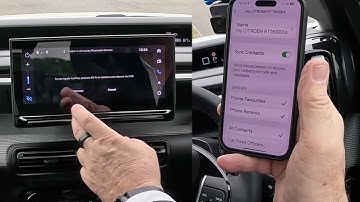 How to pair a mobile to the bluetooth system in a 2025 Citroen E C3 Max