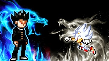 Mob V2(New) VS Sonic OP(All Form) in Jump Force Mugen