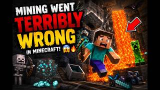 Mining Went TERRIBLY Wrong in Minecraft! 😱🔥