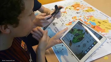 How easy it is to use augmented reality in your classroom: CleverBooks AR Geography