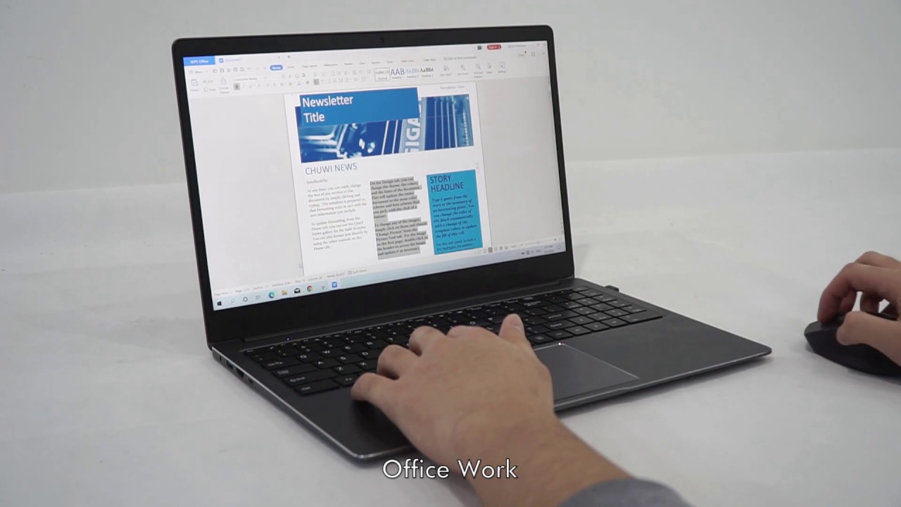 CHUWI AeroBook Plus Hands-on | Configurable to Core™ i7, 16GB DDR4, 512GB SSD