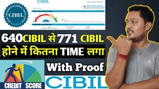 640 Cibil to 771 cibil | Cibil new update  | Transunion Cibil | 750 Cibil | cibil Score