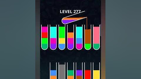 Color sort puzzle Level 277