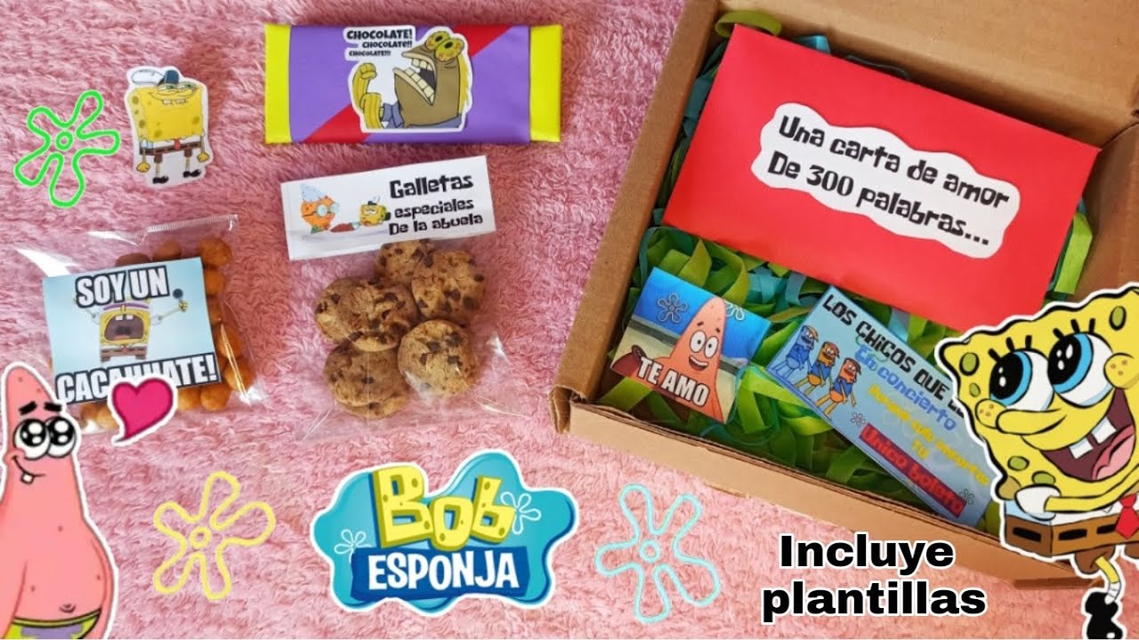 COMO HACER LA CAJA SECRETA DE BOB SPONJA