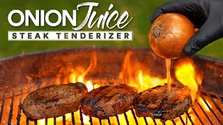 I tried ONION JUICE on $1 Steak and this happened!