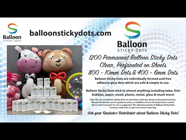 Enhance Your Balloon Decor with Balloon Sticky Dots! 