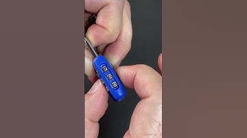 Find a Lost TSA Padlock Code!