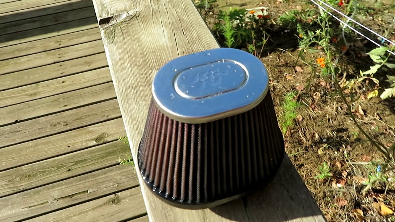 Nettoyage filtre KN. YouTube