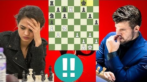 Perfect chess game | Tania sachdev vs Magnus Carlsen