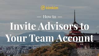 How to register as a Travel Advisor with kimkim