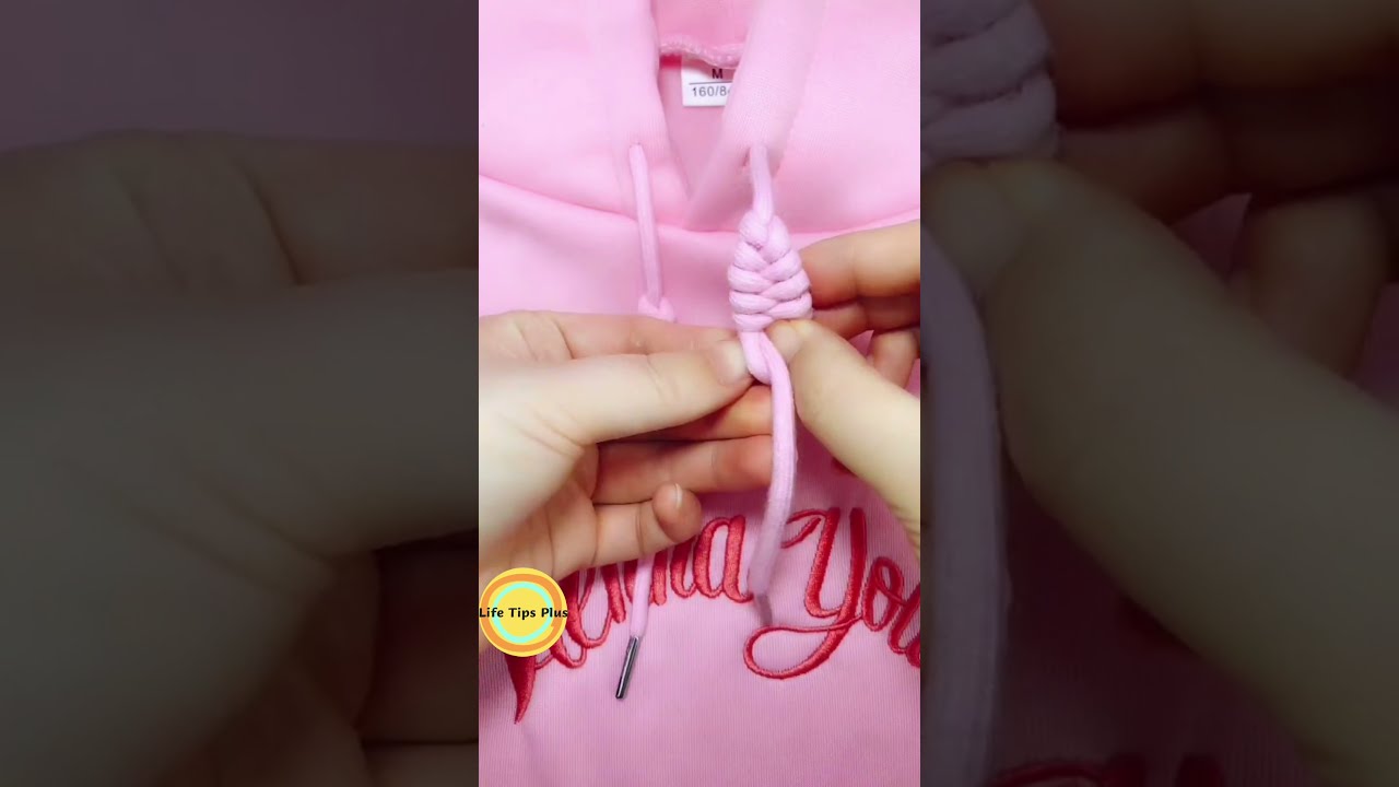 How to tie a hoodie – 2 Creative Ways to Tie up Tutorial Step by Step ...