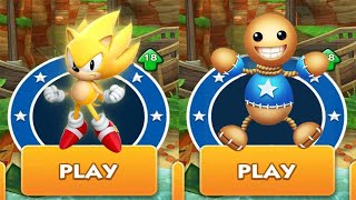 Super Classic Sonic vs Buddyman Run vs All Bosses Zazz Eggman Android Gameplay