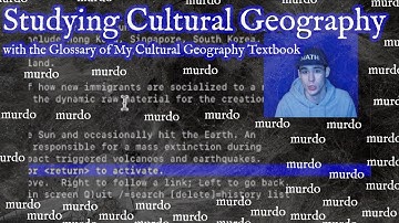 Lynx Text Browser + Cultural Geography Terms [A CCM Student Video]