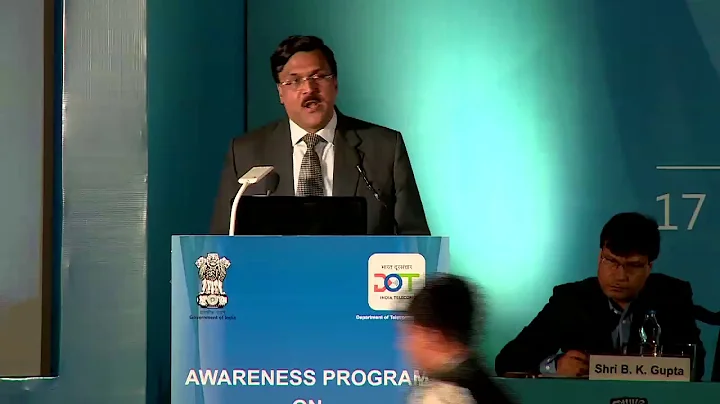 Awareness regarding EMF emission from mobile towers I Shri J.S. Deepak, Secretary, DOT
