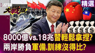 【精選】兩岸GDP「8000億vs.18兆」習近平輕鬆拿捏？！軍備輸「士官訓練也輸」蔡正元嘆：有夢最美！│#環球大戰線  ⁨@Global-vision-talk