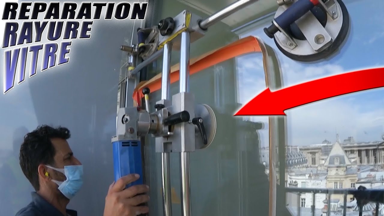 REPORTAGE... Comment réparer une rayure avec le System WonderGlass