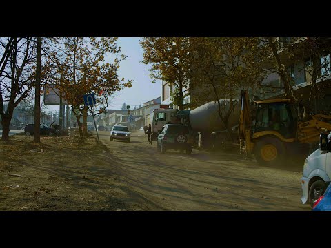 ქალაქ თელავში ალაზნის გამზირის სარეაბილიტაციო სამუშაოები მიმდინარეობს